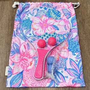 NWOT Lilly Pulitzer Paddle Ball Set